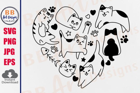 Cat Svg Heart Hand Drawn Doodle Cats Mom: A Designer’s Real-World Review