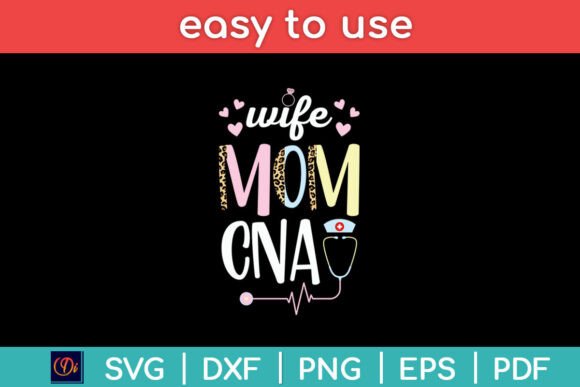 h1Wife Mom CNA Certified Nurse Assistant SVG Review for Embroidery Designers/h1