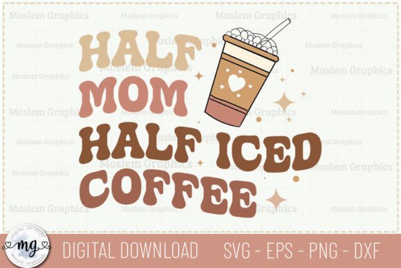 Half Mom Half Iced Coffee – Retro Coffee: A Designer’s Real-World Embroidery Review
