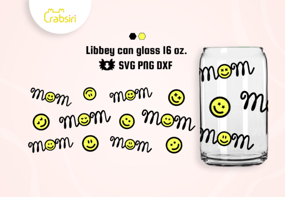Mom Smile Libbey Can Glass 16oz SVG Review for Real Embroidery Projects