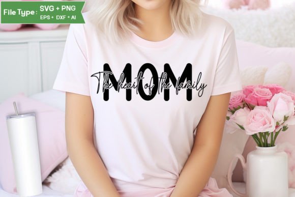 Mom the Heart of the Family SVG Cut Fil Review for Real Embroidery Use