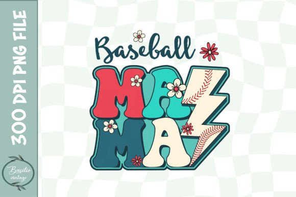 Retro Baseball Mama Sporty Mom PNG: A Designer’s Real-World Review
