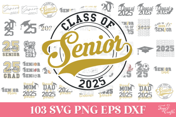 Senior Class of 2025 SVG Bundle Review for Real Embroidery Projects